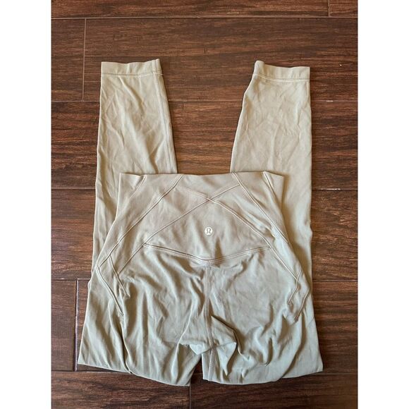 Lululemon Sz 4 Nulu Fold High-Rise Yoga Tight 25" Rosemary Sage Green - Picture 7 of 13